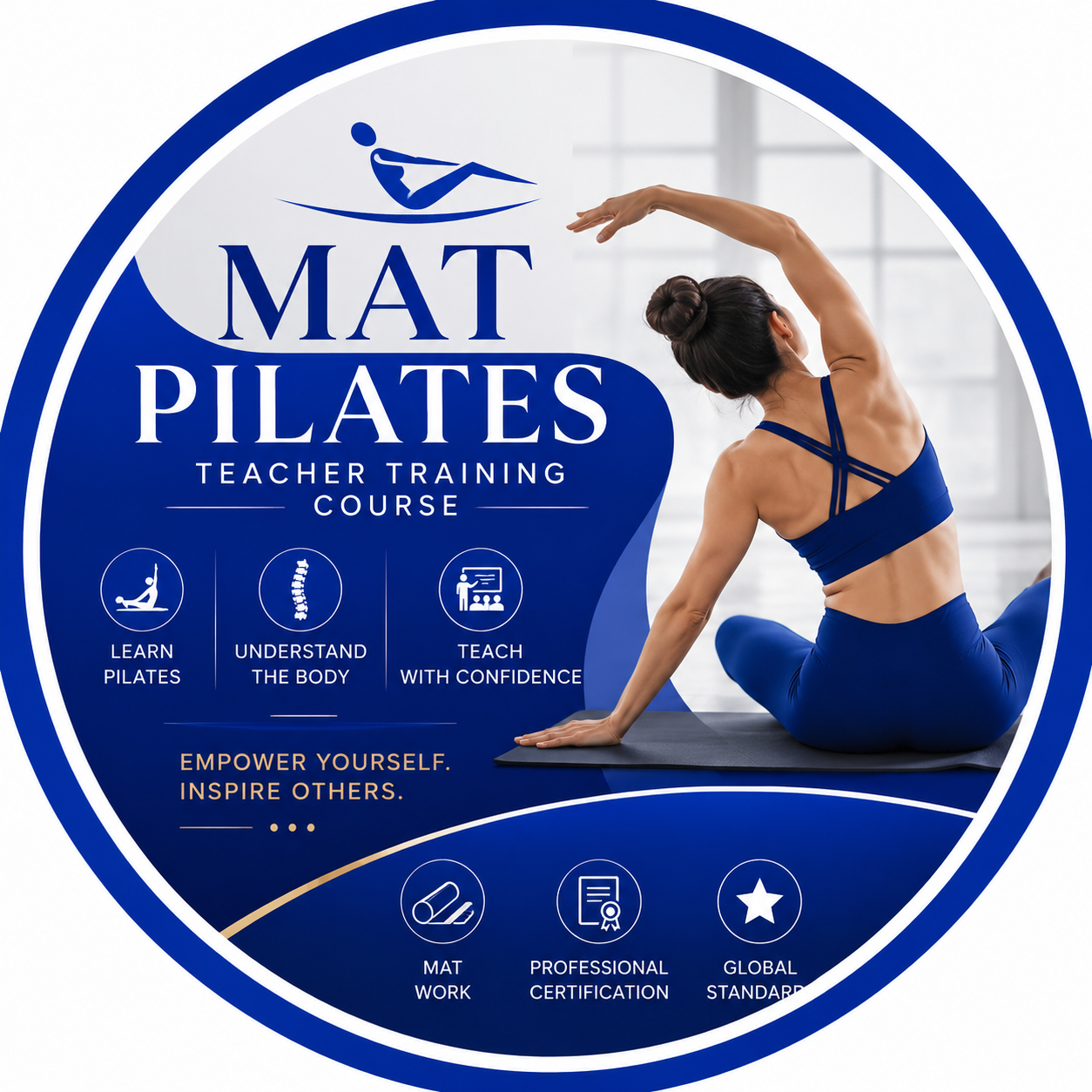 Mat pilates teacher training course