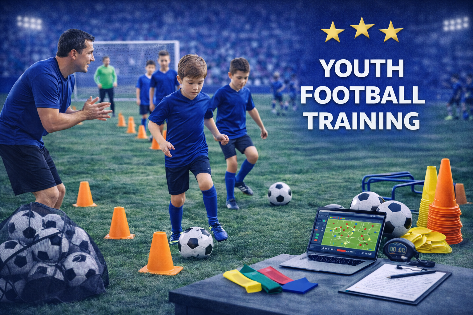 دورة تدريب مدربي الناشئين كرة القدم 