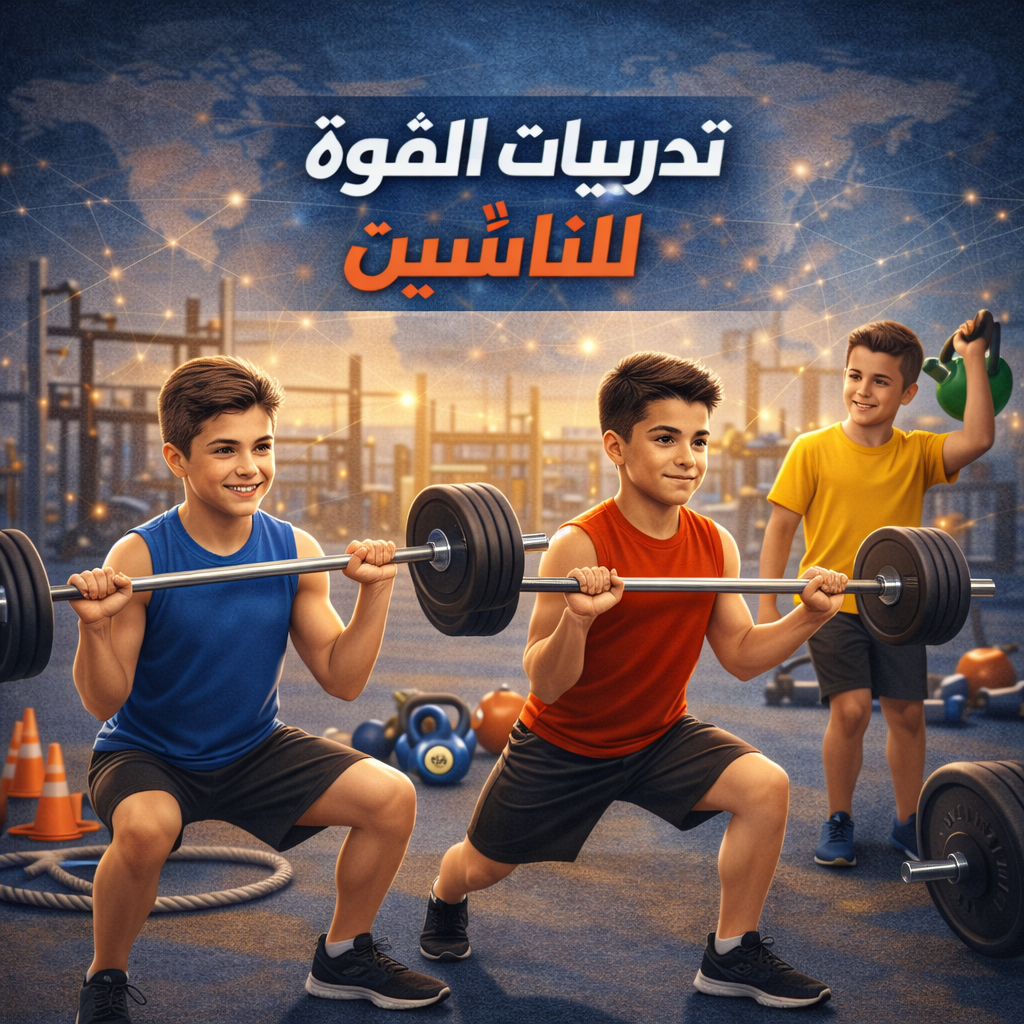 دورة تدريبات القوة للناشئين 
