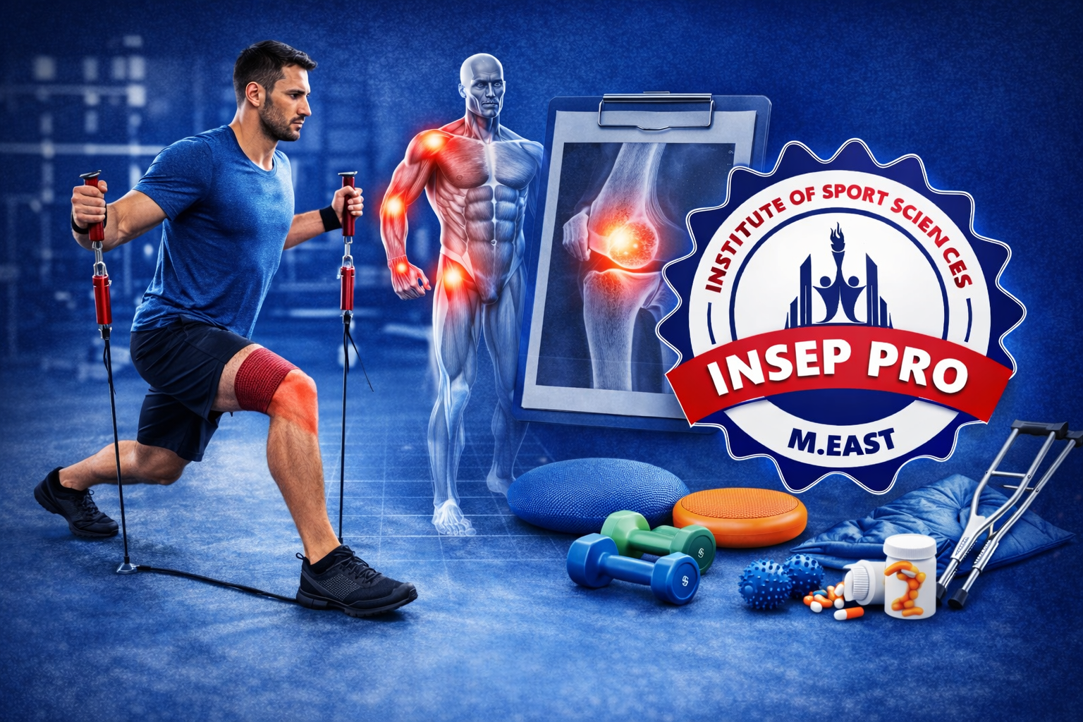 دورة التاهيل الحركي للإصابات الرياضية